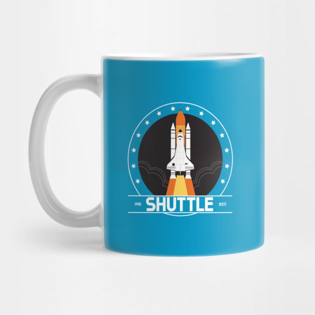 Space Shuttle Retro Design by monkeyminion